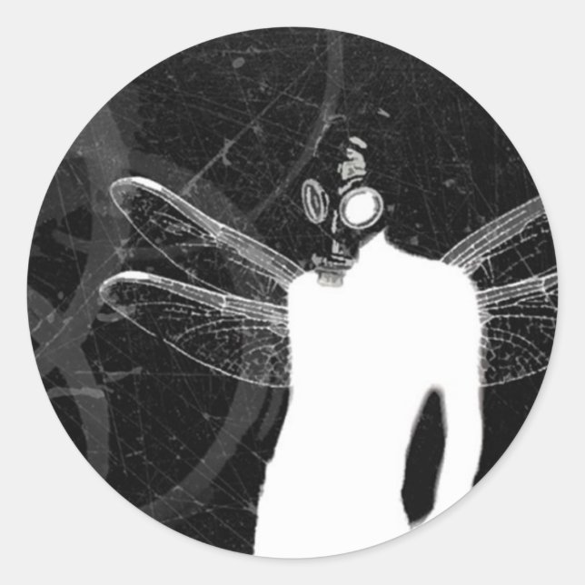 Bombinate Runder Aufkleber (Vorderseite)