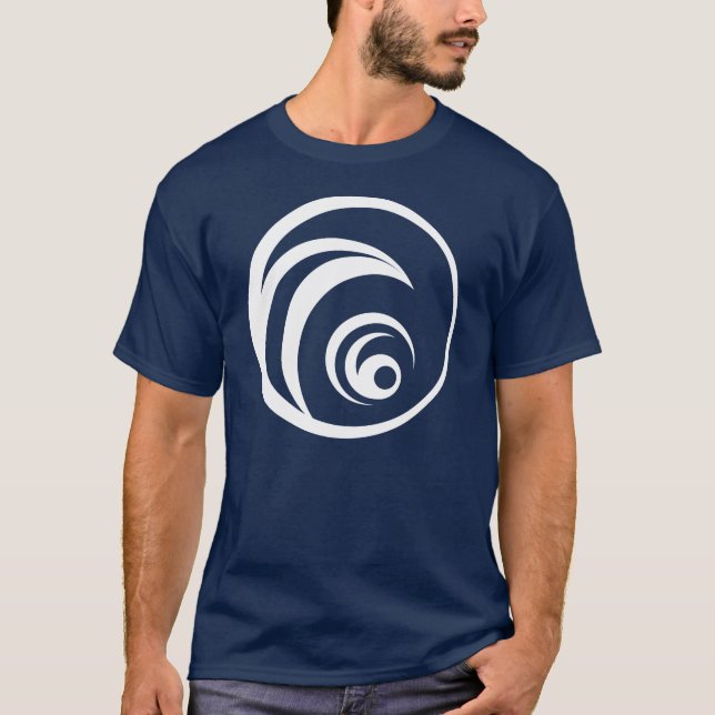 Bombora klassisches Weiß T-Shirt (Vorderseite)