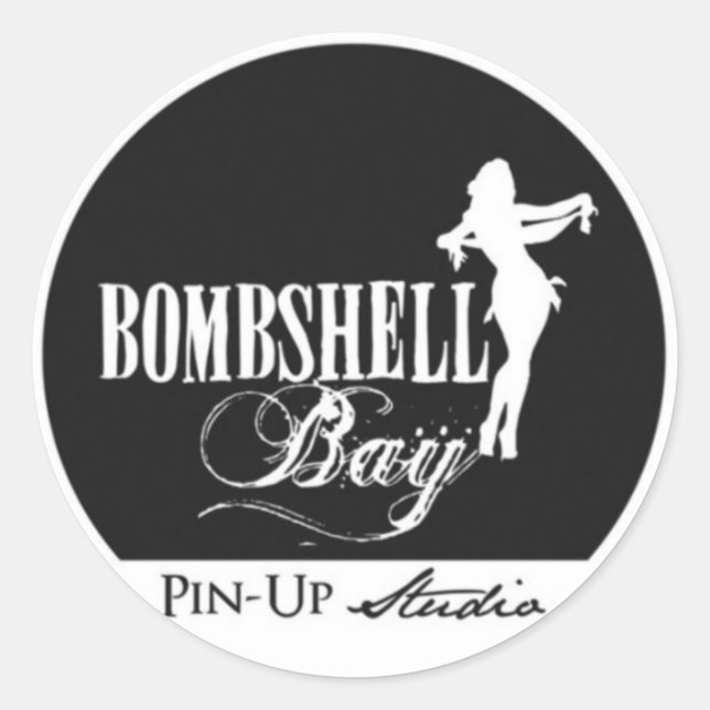 Bombshell Bay Button-Up Studio Sticker (Vorderseite)