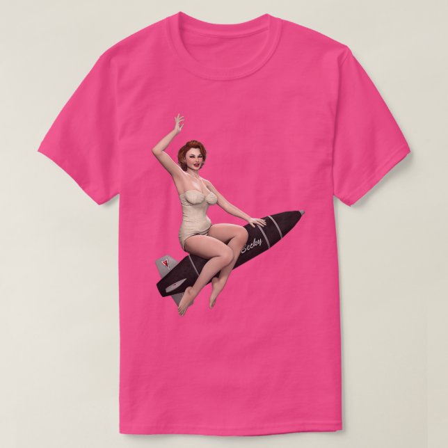 Bombshell Becky rechts T-Shirt (Design vorne)