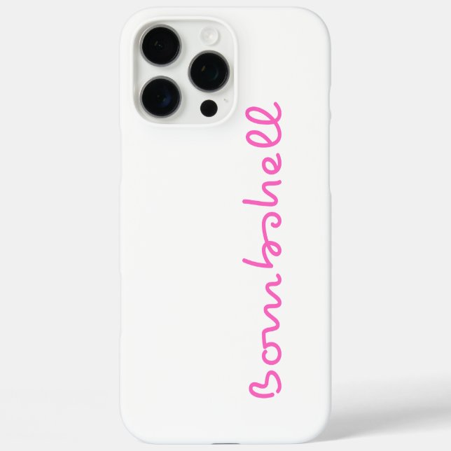 Bombshell iPhone Case (Rückseite)