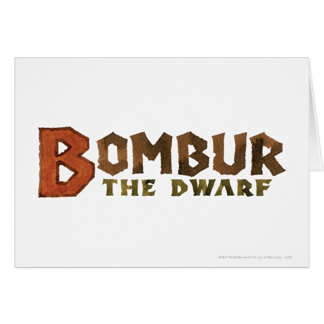 Bombur (Vorderseite (Horizontal))