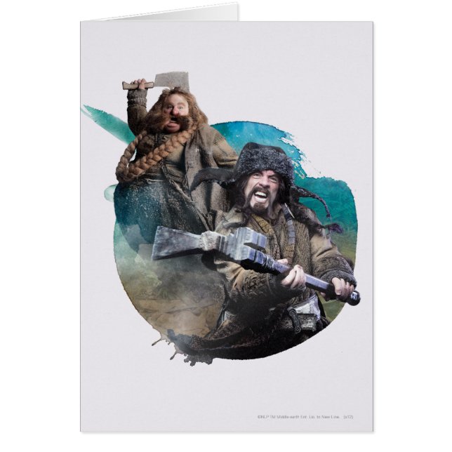 Bombur und Bofur (Vorne)
