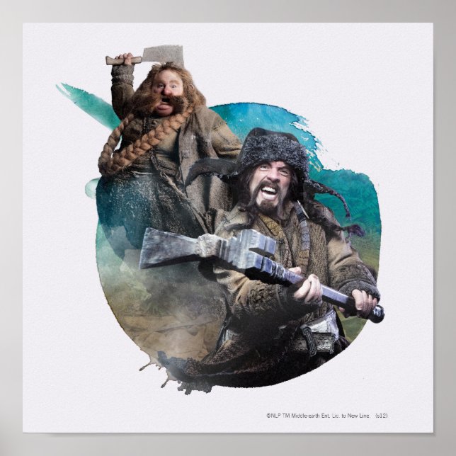 Bombur und Bofur Poster (Vorne)