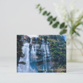 Bomburu fällt Sri Lanka - Natürliche Fotografie Postkarte