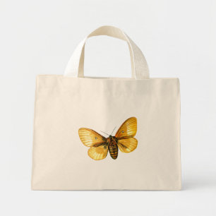 Bombyx quercus weiblich mini stoffbeutel
