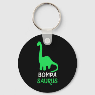 Bompa-saurus Lustiger Dino Dinosaurier Bompasaurus Schlüsselanhänger