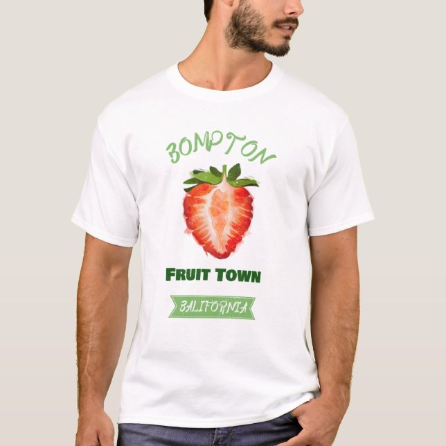 Bompton Fruitstadt Balifornia T-Shirt (Vorderseite)