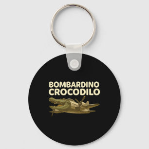 Bomrdino Crocodilo - Lustiger italienischer Brainr Schlüsselanhänger