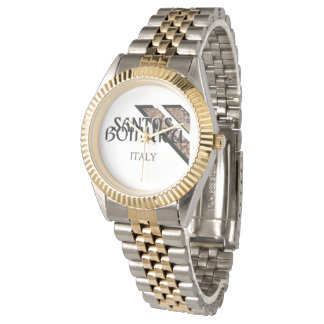 Bomura Luxus-Uhr Dualband Gold Armbanduhr