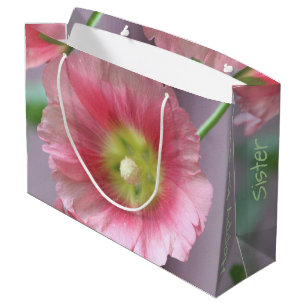 Bon Anniversaire Soeur Sac Cadeau Fleuri