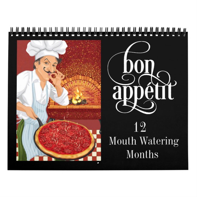 Bon Appetit Calendar Kalender (Titelbild)