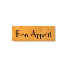 Bon Appetit Cuisine Toscane sur Toile
