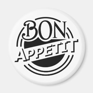Bon Appetit Entwurf Magnet