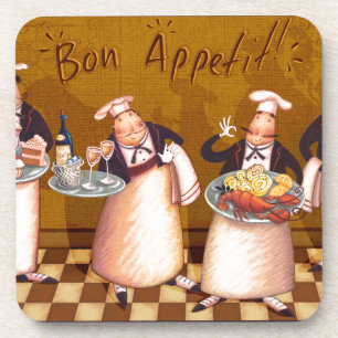 Bon Appétit Getränkeuntersetzer