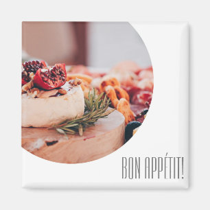 Bon Appetit Käseplatte Food Magnet