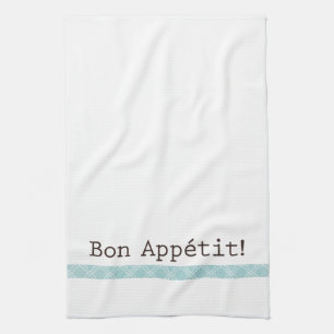 Bon Appétit Tea Handtuch Handtuch Handtuch