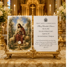 Bon Berger Communion Eucharistique Souvenir