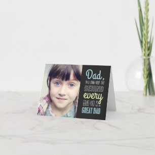 Bon enfant grand papa Carte photo de Fête des père