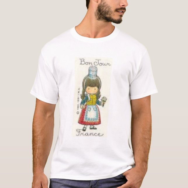 Bon Jour! T-Shirt (Vorderseite)