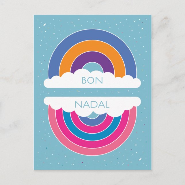 Bon Nadal Postkarte (Vorderseite)