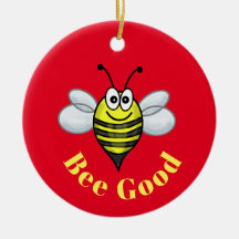 Bon ornement de Noël d'abeille