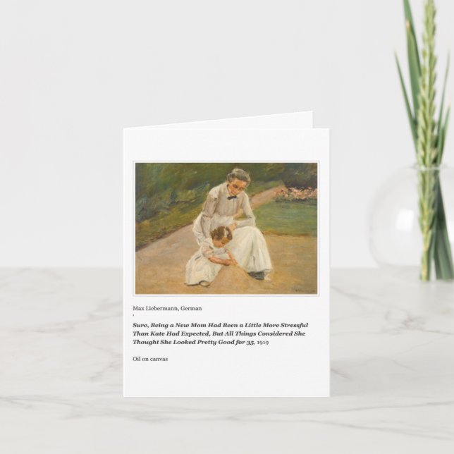 BON POUR LA CARTE DE JOUR DE 35 MÈRE (Devant)