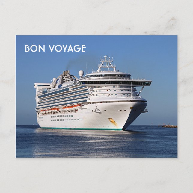 Bön Reise: Kreuzschiff Golden Princess Postkarte (Vorderseite)