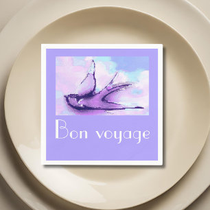 Bön-Reise - Schwalbenvogel Serviette
