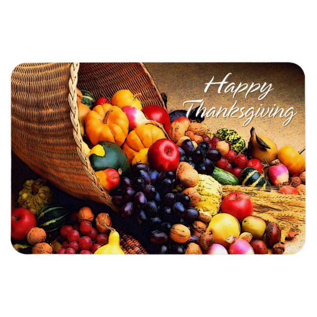 Bon thanksgiving 12 Premium Flexi Magnet (Horizontal)