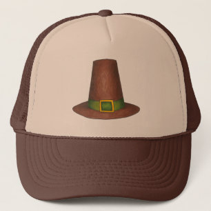 Bon thanksgiving Brown pèlerin puritain Casquette