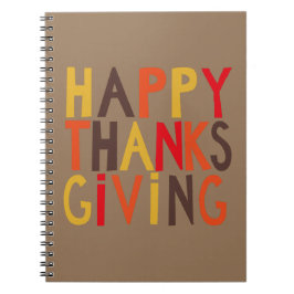BON THANKSGIVING ! Carnet