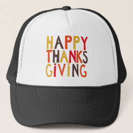 BON THANKSGIVING ! Casquette Trucker