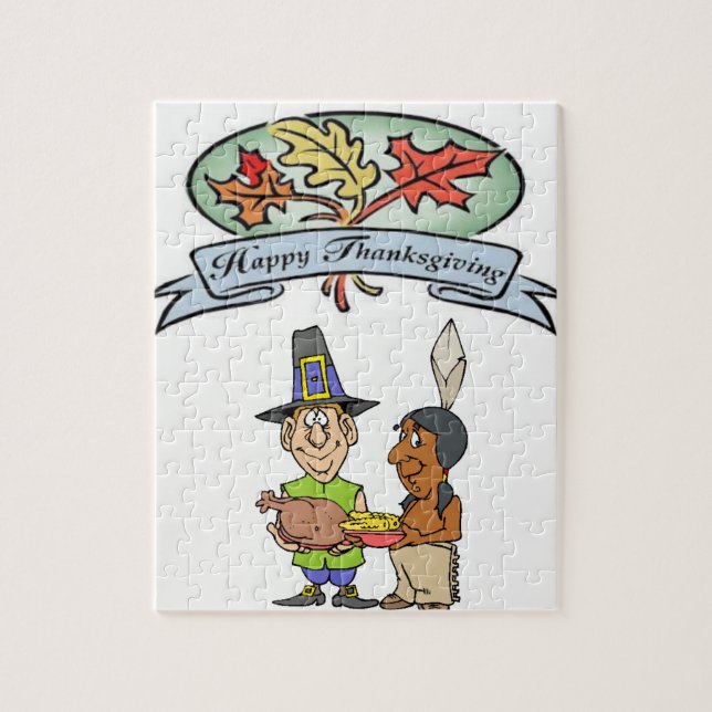 Bon thanksgiving Day Jigsaw Puzzle (Vertical)