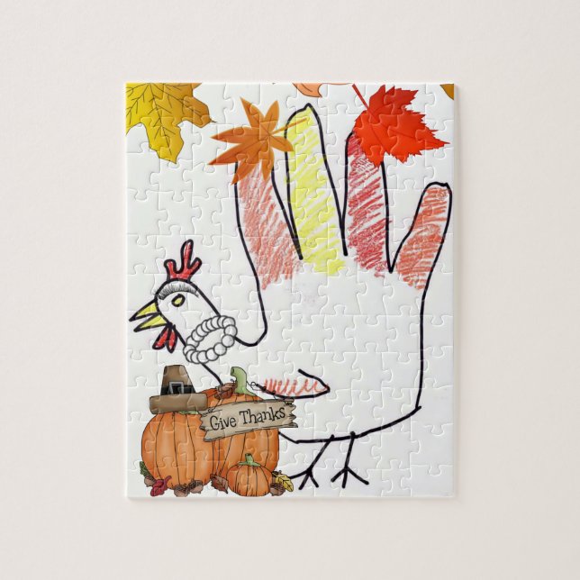 Bon thanksgiving Day Jigsaw Puzzle (Vertical)
