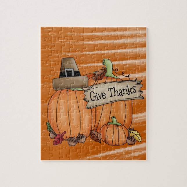 Bon thanksgiving Day Jigsaw Puzzle (Vertical)