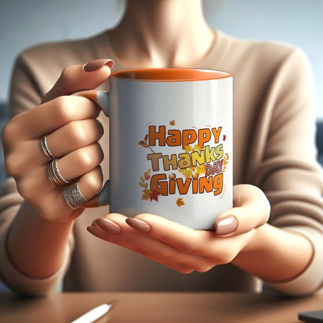 Bon thanksgiving jour MUG (Créateur téléchargé)