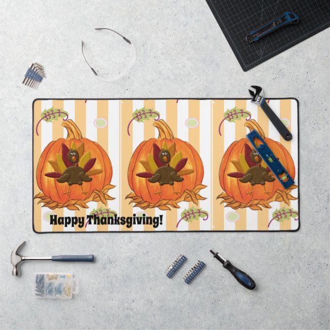 Bon thanksgiving Mat de bureau Turquie (Poste de travail)