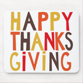 BON THANKSGIVING ! Tapis de souris