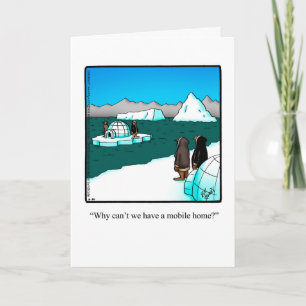 Bon voyage amusant "Mobile Home" Carte de voeux Hu