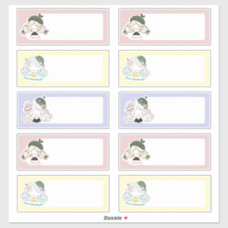 Bon Voyage Custom-Cut Vinyl Sticker