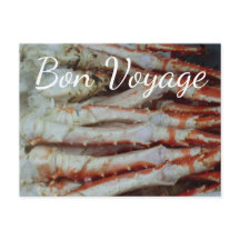 Bon Voyage - En Alaska Pour Carte Postale Red King