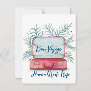Bon Voyage Haben Sie eine tolle Reise Koffer Eukal