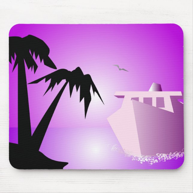 Bon Voyage Mousepad (Vorne)