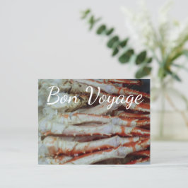 Bon Voyage - nach Alaska für die Postkarte von Red