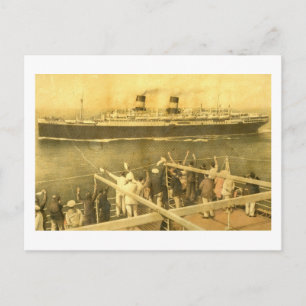 Bon Voyage Postcard Postkarte