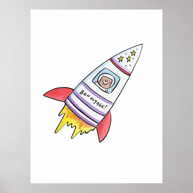 Bon Voyage Poster (Vorne)