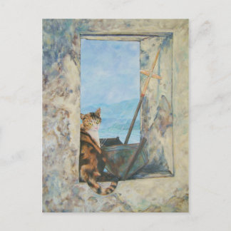 Bon Voyage Postkarte