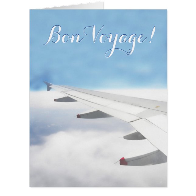 Bon voyage sur la carte des nuages (Devant)