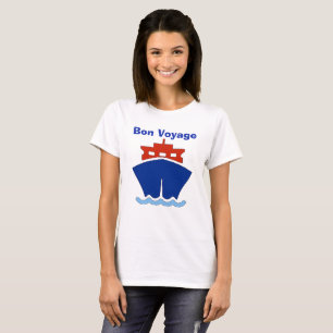 Bon Voyage, Text hinzufügen T-Shirt